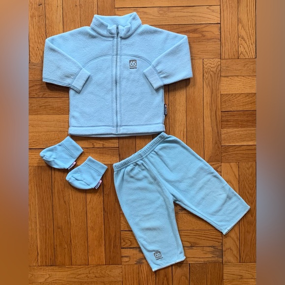 66 North Other - 66 Degrees North Iceland Baby Polartec Fleece Set